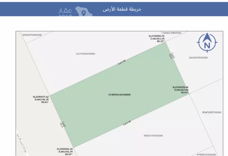 أرض للبيع في حي الرمال, مدينة الرياض, منطقة الرياض صورة 3