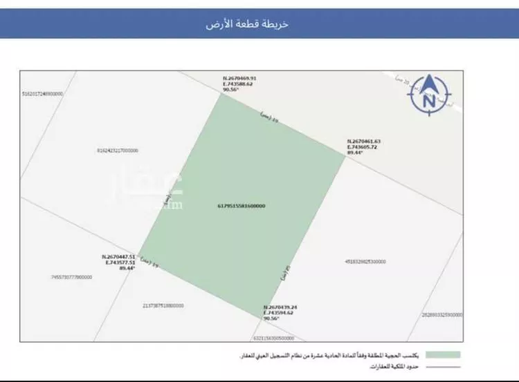 Land for Sale in Al Kharj Az Zahir