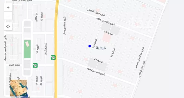 أرض للبيع في شارع قرطبة 126, حي قرطبة, مدينة حفر الباطن, المنطقة الشرقية