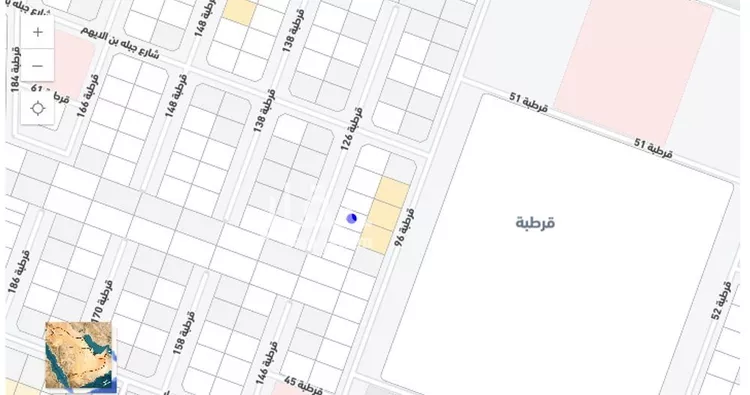 أرض للبيع في شارع قرطبة 126, حي قرطبة, مدينة حفر الباطن, المنطقة الشرقية صورة 2