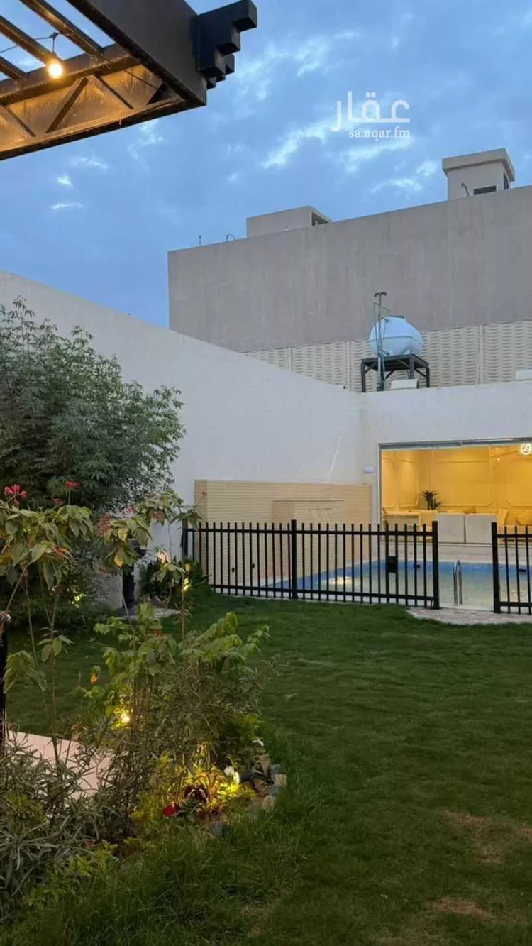 استراحة للإيجار في شارع حمزة بن محمد البجائي, حي القيروان, مدينة الرياض, منطقة الرياض