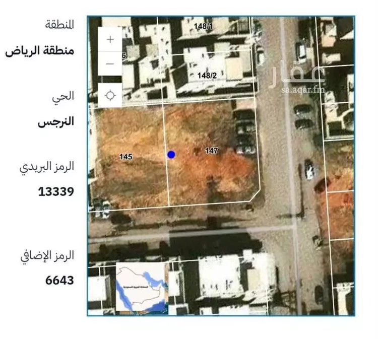 أرض للبيع في شارع أحمد موالا العمري, حي النرجس, مدينة الرياض, منطقة الرياض صورة 2
