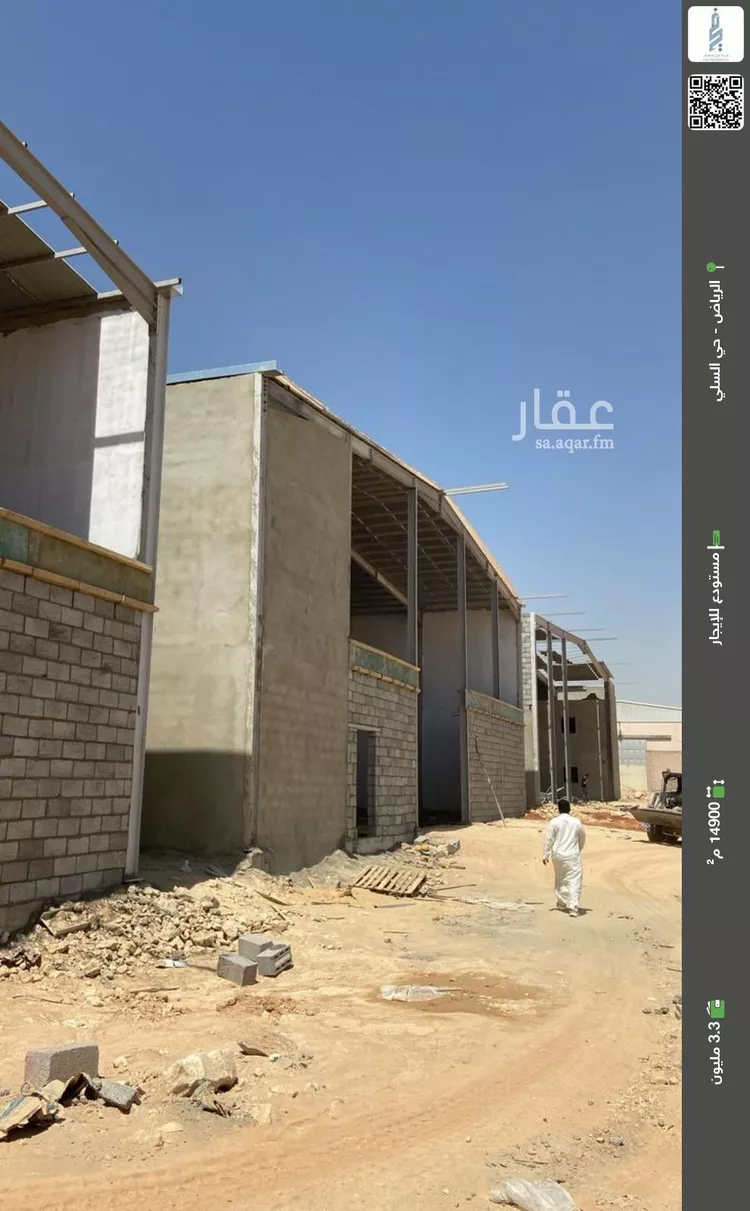 مستودع للإيجار في شارع الجرشي, حي السلي, مدينة الرياض, منطقة الرياض