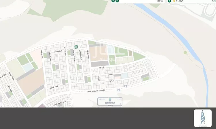 أرض للبيع في شارع هشام بن مالك, حي ظهرة العودة شرق, مدينة الدرعية, منطقة الرياض صورة 4