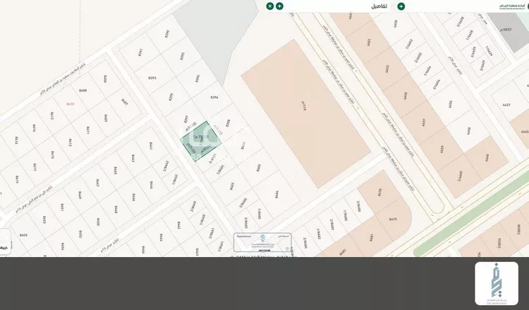 أرض للبيع في حي المهدية, مدينة الرياض, منطقة الرياض صورة 2