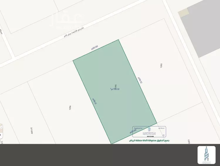 أرض للبيع في شارع ابن الاشعث, حي القيروان, مدينة الرياض, منطقة الرياض