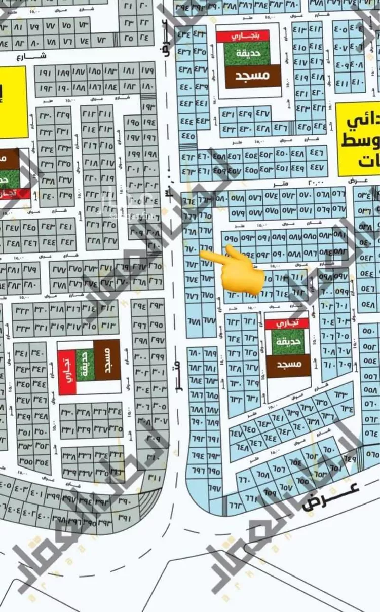 أرض للبيع في شارع طلحة بن عبيدالله, حي النايفية, مدينة الاحساء, المنطقة الشرقية