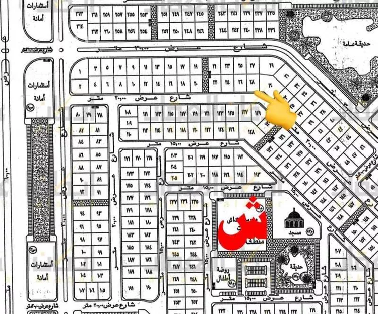 أرض للبيع في حي الورود الثاني, مدينة الاحساء, المنطقة الشرقية