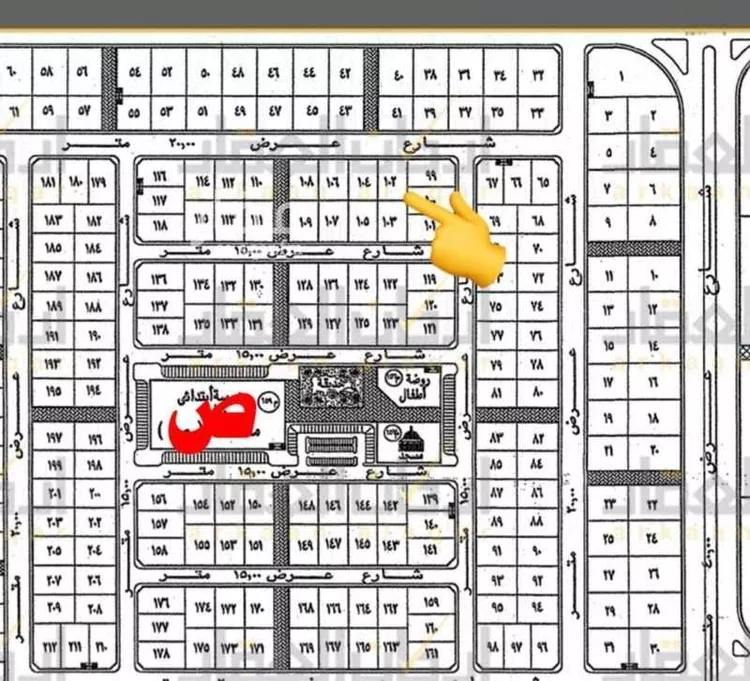 أرض للبيع في شارع القمري, حي الورود الثالث, مدينة الاحساء, المنطقة الشرقية