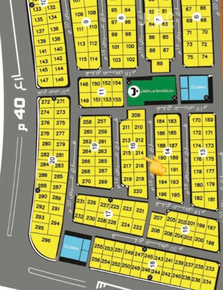 أرض للبيع في شارع ابن عميرة, حي الهدا, مدينة الاحساء, المنطقة الشرقية صورة 2