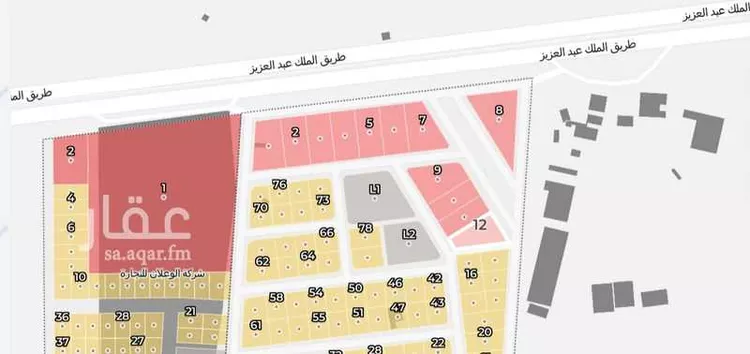 أرض للبيع في شارع الشقة 23, حي الشقة, مدينة بريدة, منطقة القصيم صورة 4