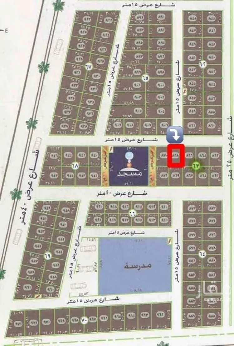 Land for Sale in Al Kharj Mishrif