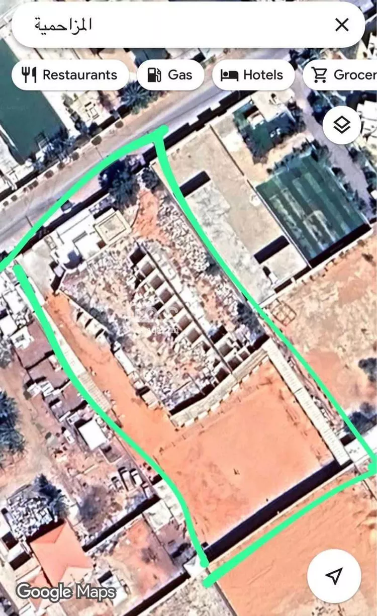 أرض للإيجار في شارع خديجة بنت خويلد, حي وسيلة, مدينة المزاحمية, منطقة الرياض صورة 4