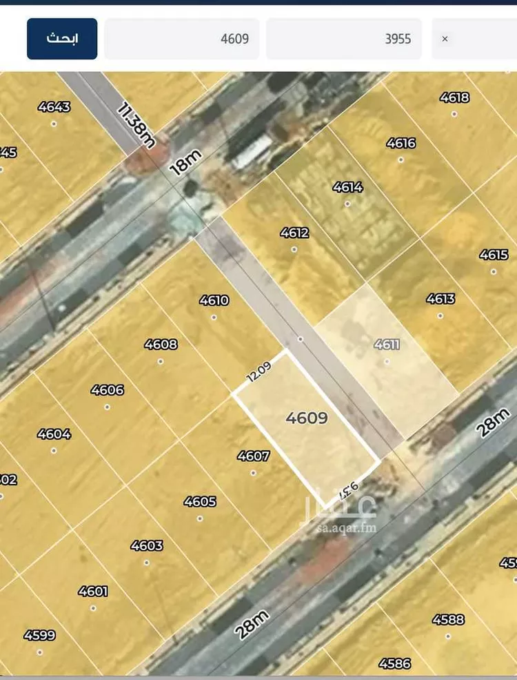 أرض للبيع في شارع 60617, حي الوسام, مدينة الرياض, منطقة الرياض صورة 2