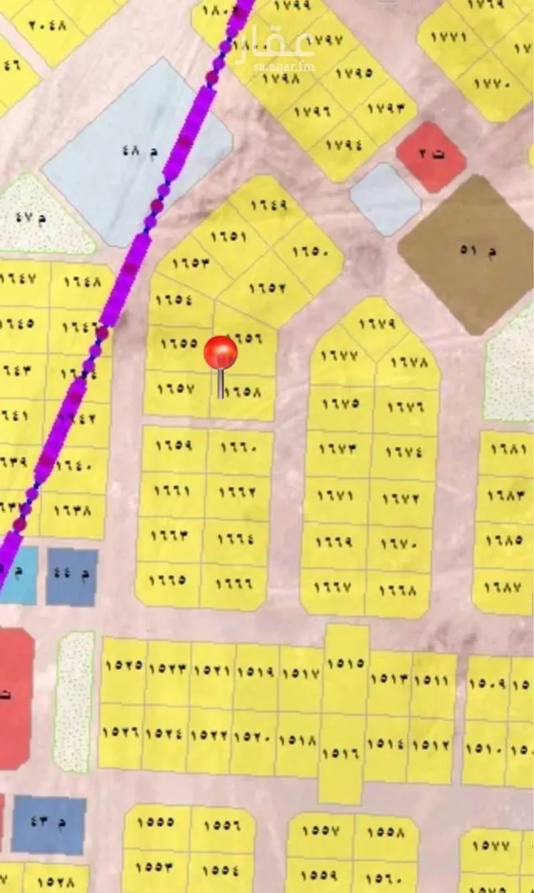 أرض للبيع في شارع ابراهيم بن عبدالسلام, حي الجامعة, مدينة تبوك, منطقة تبوك صورة 2