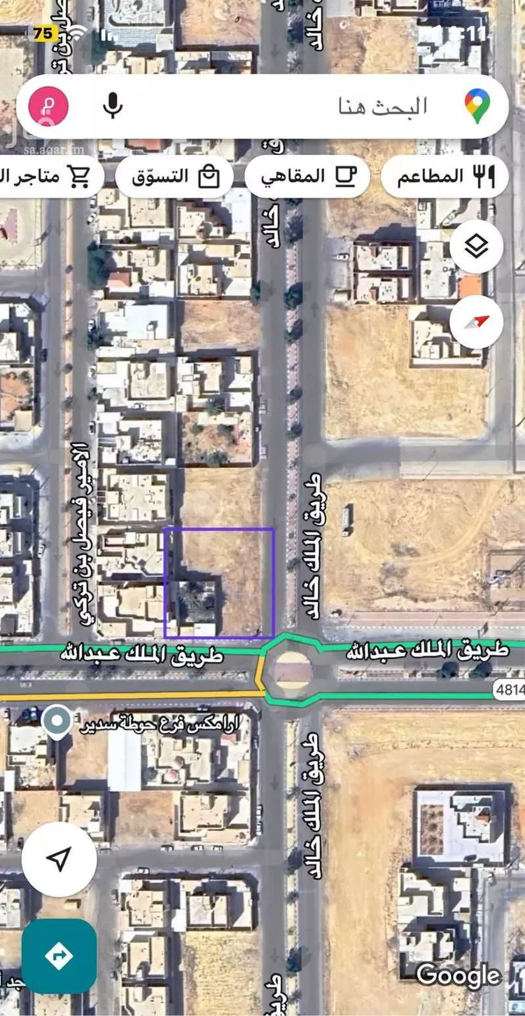 أرض للبيع في شارع عبدالله بن عبدالعزيز, حي النهضة, مدينة حوطه سدير, منطقة الرياض صورة 3