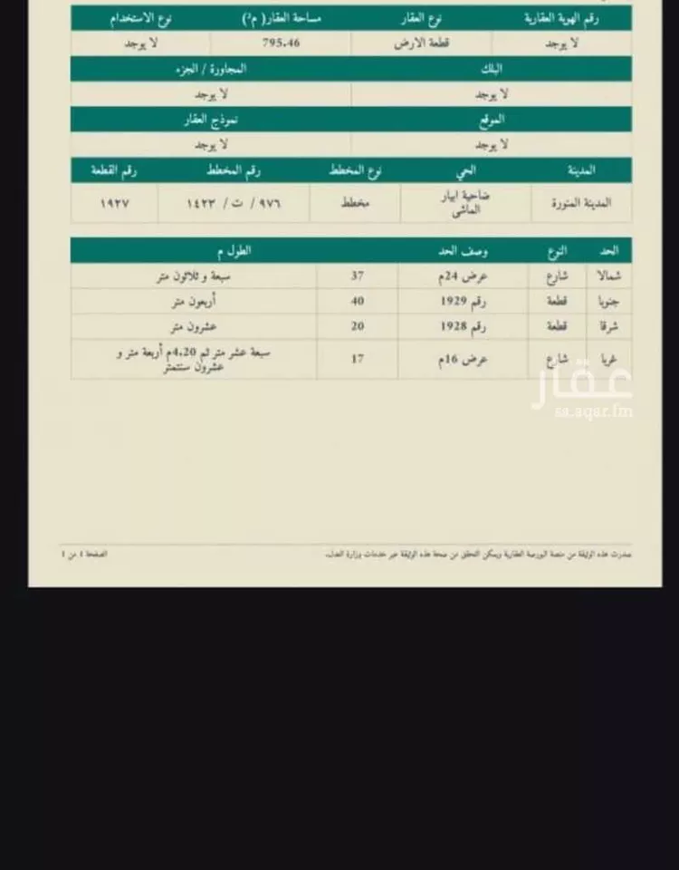Land for Sale in Medina Khakh
