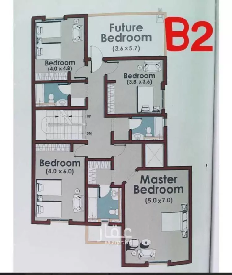 Villa for Sale in Al Jubail Galmodah صورة 4