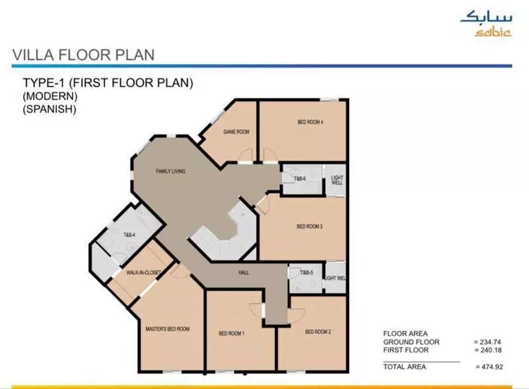 فيلا للبيع في شارع شارع الصفا 2, مدينة مدينه الجبيل الصناعيه, المنطقة الشرقية صورة 3