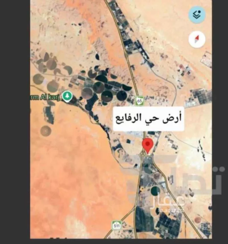 أرض للبيع في حي الرفايع, مدينة الخرج, منطقة الرياض
