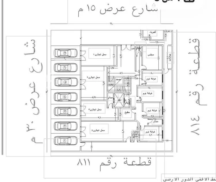 عمارة للبيع في شارع علي الظاهري, حي العارض, مدينة الرياض, منطقة الرياض صورة 4