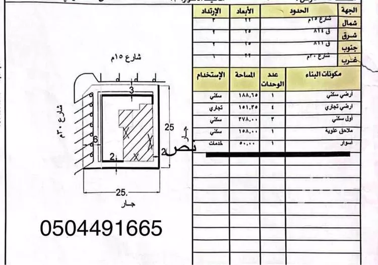 عمارة للبيع في شارع علي الظاهري, حي العارض, مدينة الرياض, منطقة الرياض صورة 3