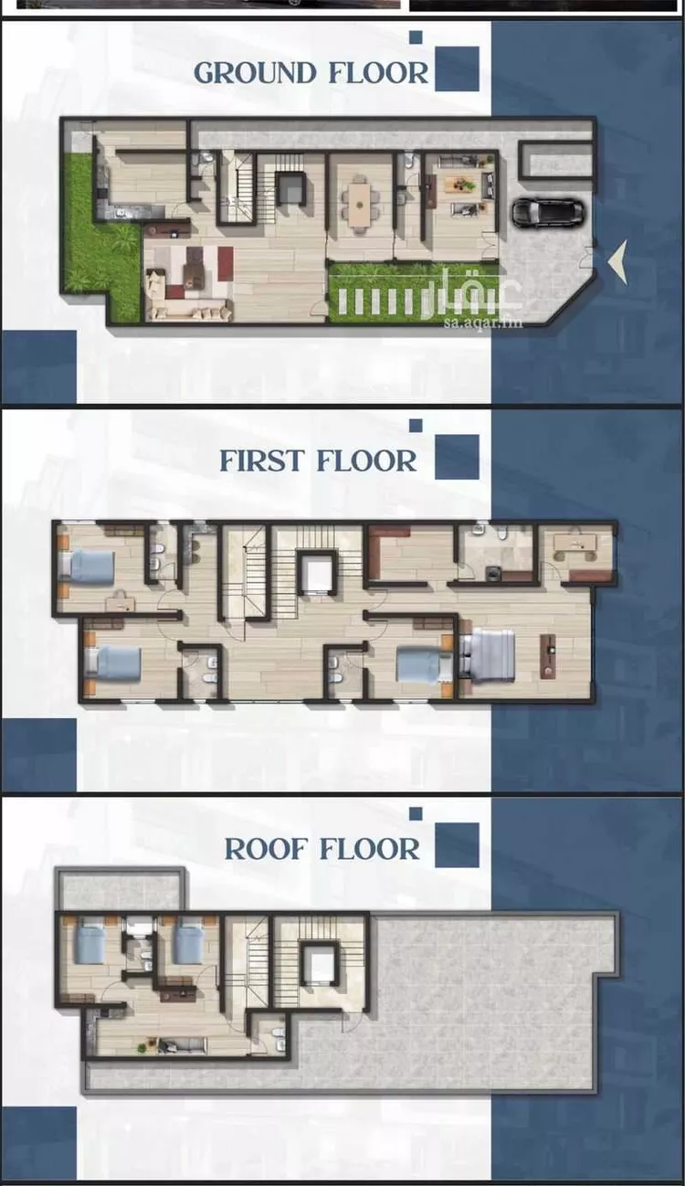 فيلا للبيع في شارع ابان بن سعيد, حي الصدفة, مدينة الدمام, المنطقة الشرقية صورة 2
