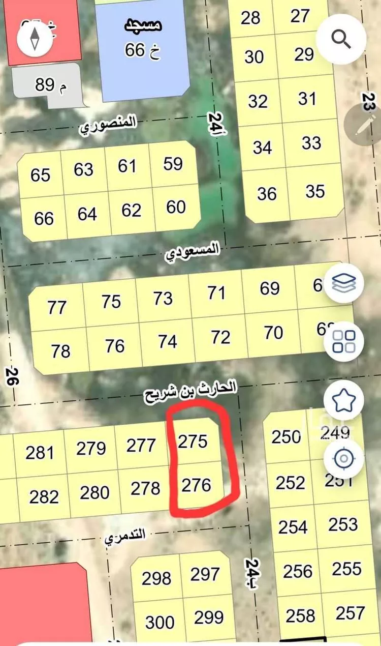 أرض للبيع في حي الربوة - بقيق, مدينة بقيق, المنطقة الشرقية صورة 2