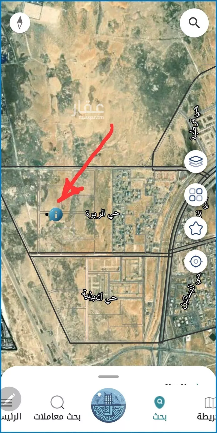 أرض للبيع في حي حي الربوة - بقيق, مدينة بقيق, المنطقة الشرقية صورة 4