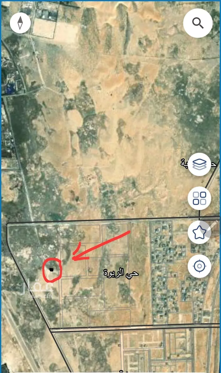 أرض للبيع في حي حي الربوة - بقيق, مدينة بقيق, المنطقة الشرقية صورة 2