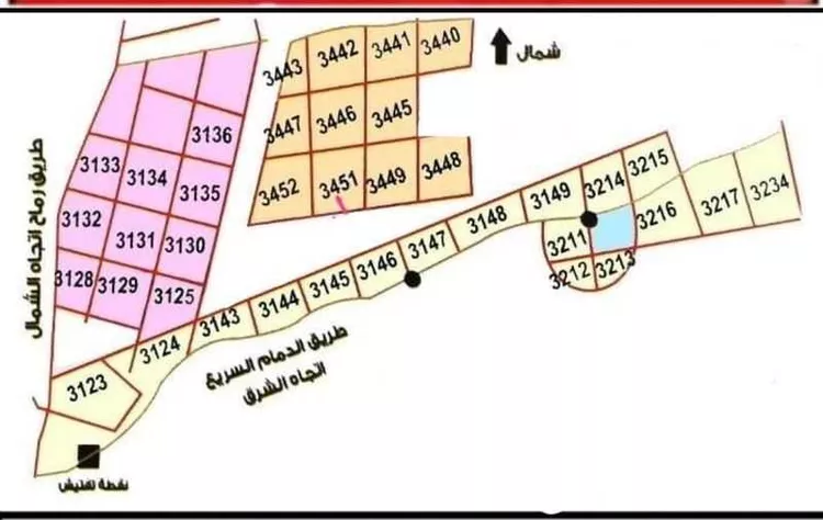 أرض للبيع في حي النخبة, مدينة الرياض, منطقة الرياض صورة 2