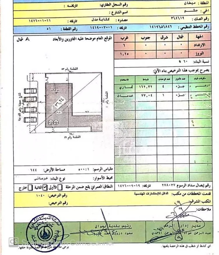 عمارة للبيع في شارع حميضه بن رقيم, حي وادي مذينب, مدينة المدينه المنوره, منطقة المدينة المنورة صورة 2