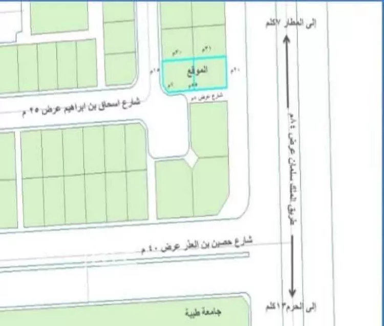 أرض للبيع في شارع ثقف بن عمرو الاسدي, حي العاقول, مدينة المدينه المنوره, منطقة المدينة المنورة