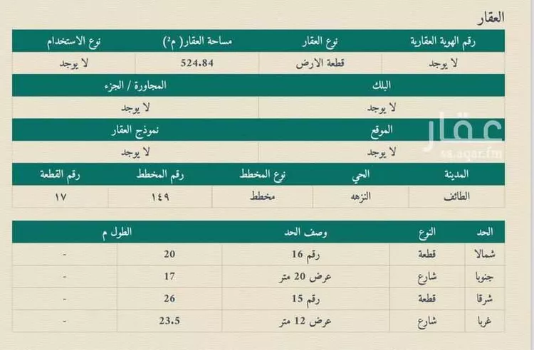عمارة للبيع في شارع عبدالله بن ابي امية, حي النزهة, مدينة الطائف, منطقة مكة المكرمة