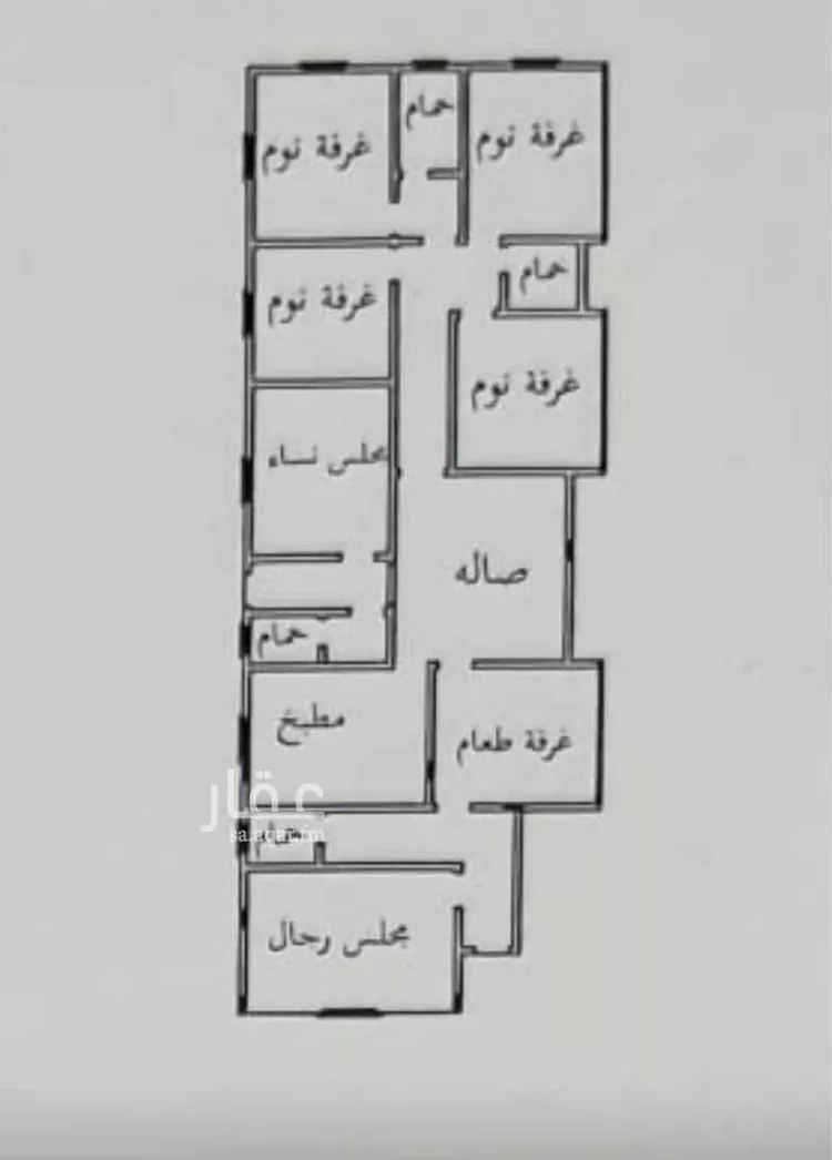 شقة للبيع في شارع الاحدب السعدي, حي النور, مدينة الدمام, المنطقة الشرقية صورة 2