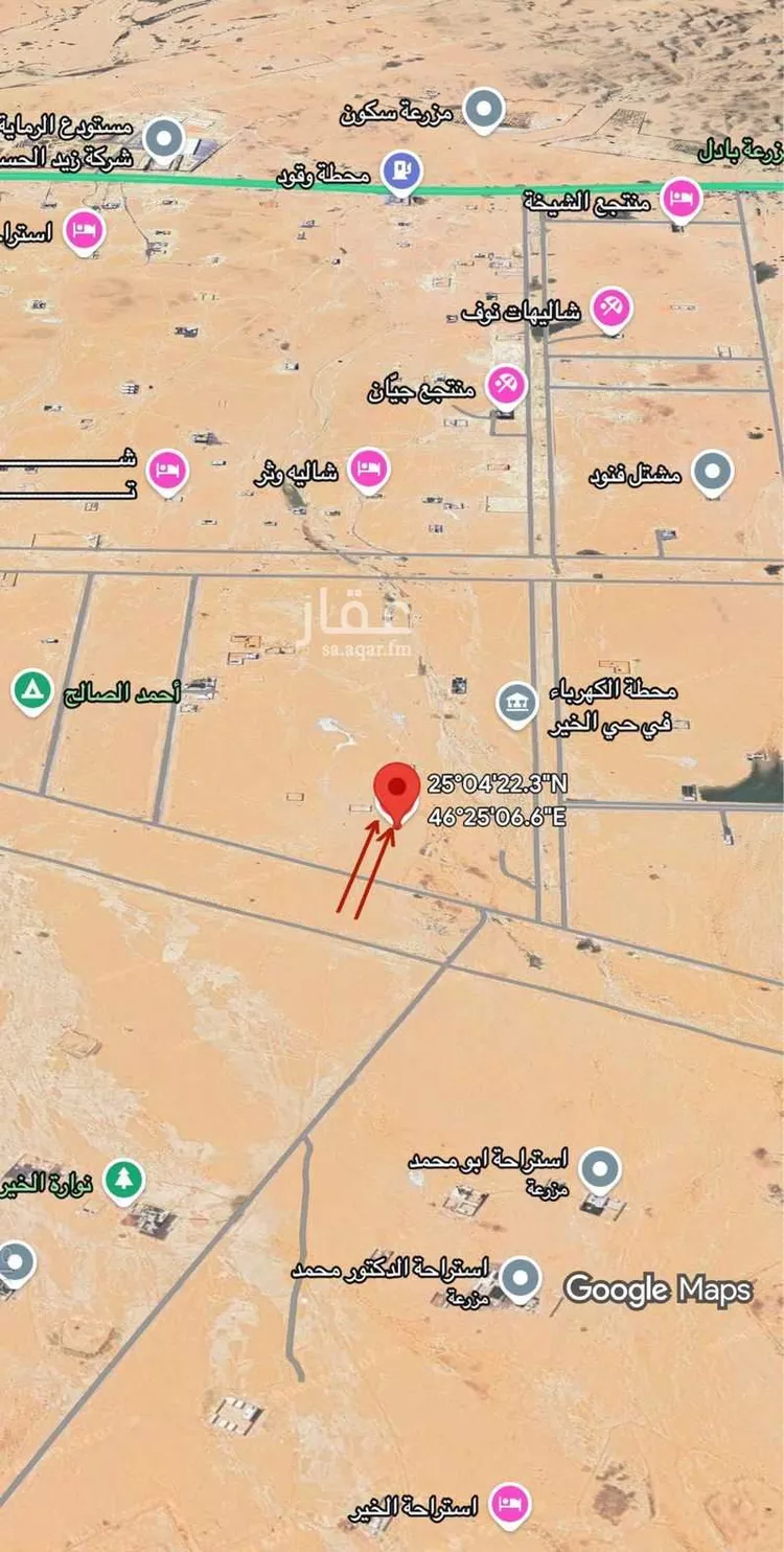 أرض للبيع في حي الخير, مدينة الرياض, منطقة الرياض صورة 2