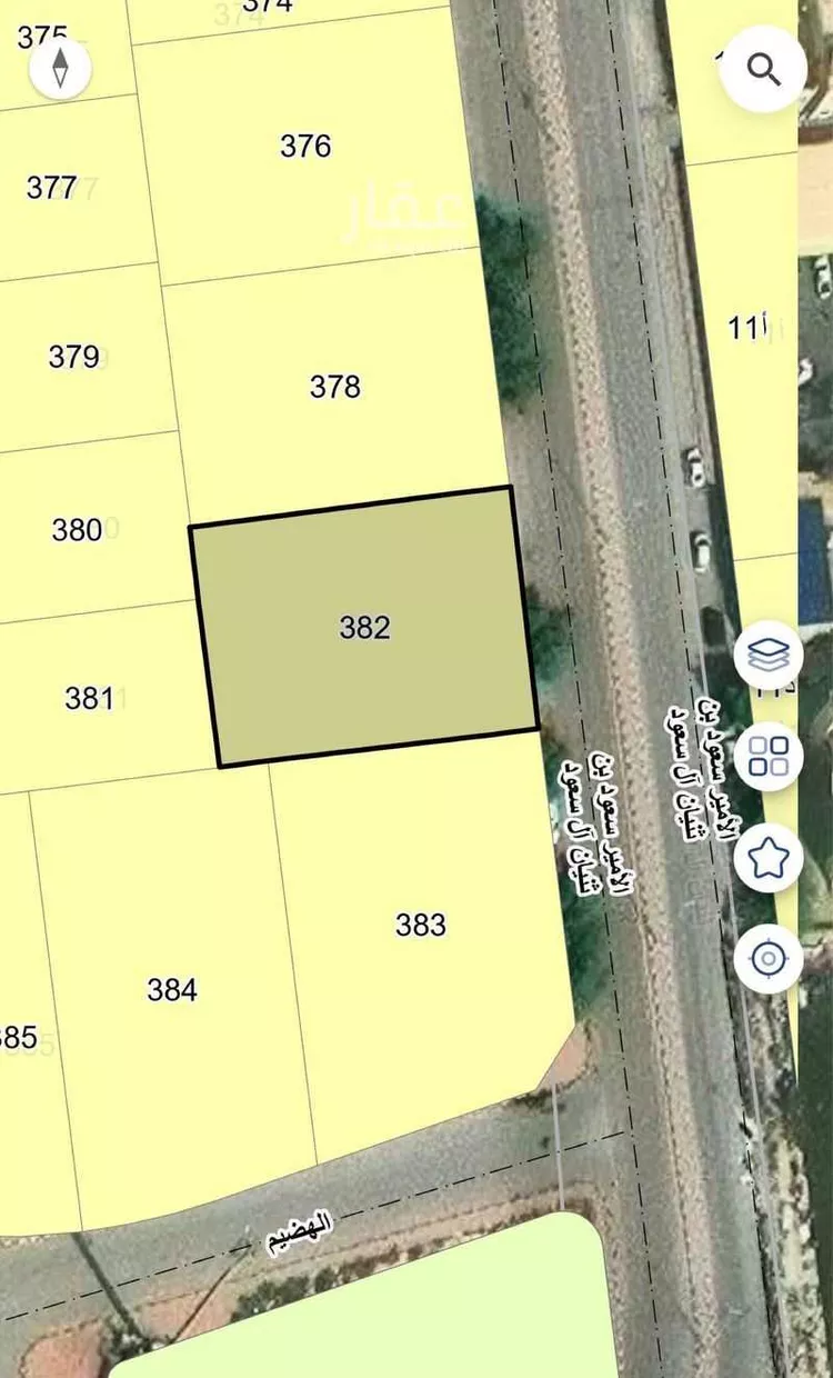 أرض للبيع في شارع الوفاء, حي الجوهرة, مدينة الجبيل, المنطقة الشرقية