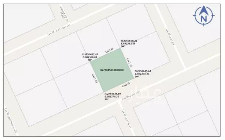 أرض للبيع في شارع الجفر, حي الرمال, مدينة الرياض, منطقة الرياض صورة 2