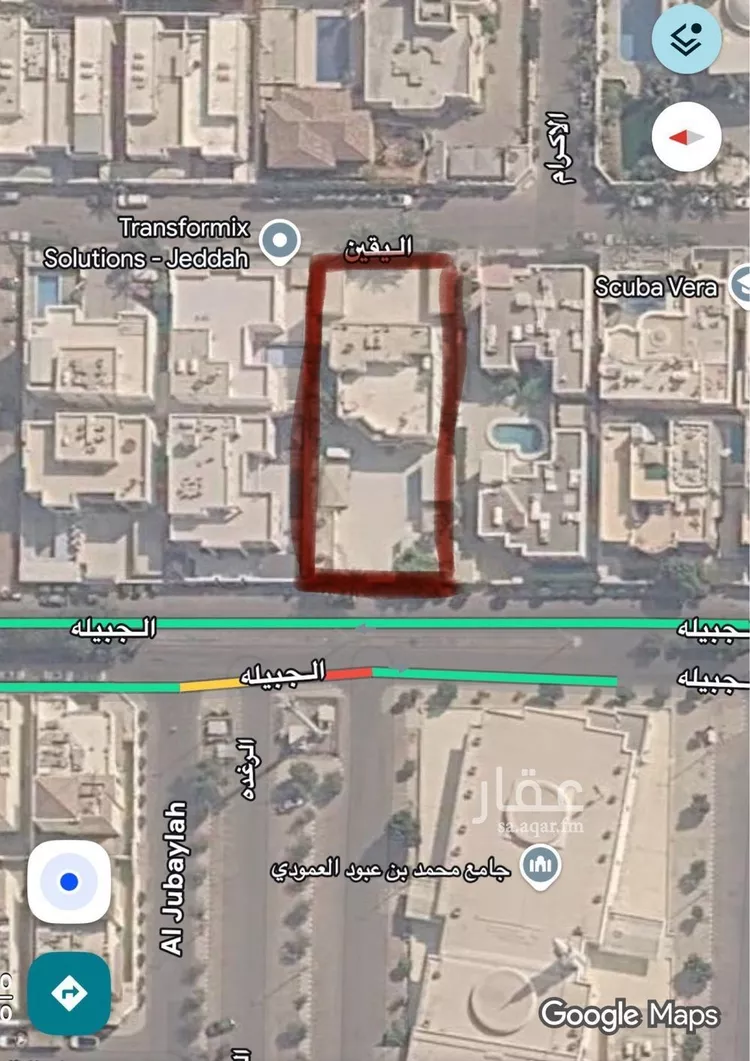 أرض للبيع في شارع الجبيله, حي الخالدية, مدينة جدة, منطقة مكة المكرمة صورة 2
