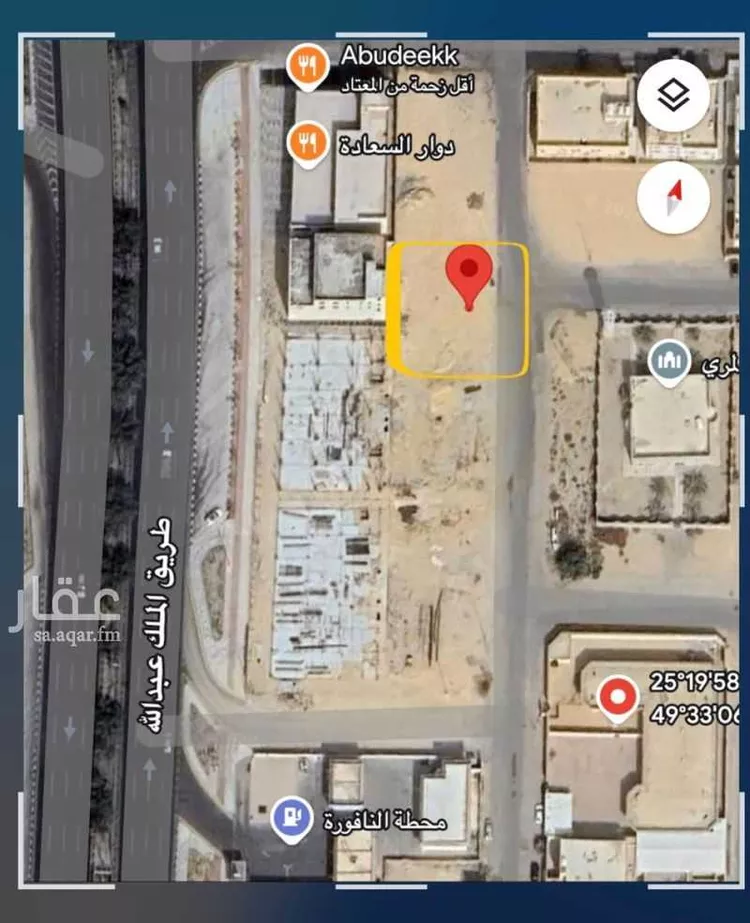 أرض للبيع في شارع خلاد بن سويد بن ثعلبه, حي النايفية, مدينة الاحساء, المنطقة الشرقية