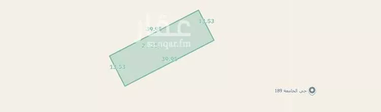 أرض للبيع في شارع 15700121, حي الجامعة, مدينة تبوك, منطقة تبوك