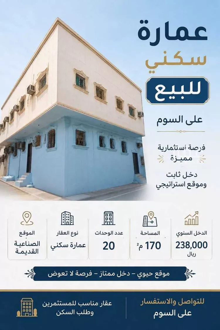 Building for Sale in Riyadh Al Khalidiyah