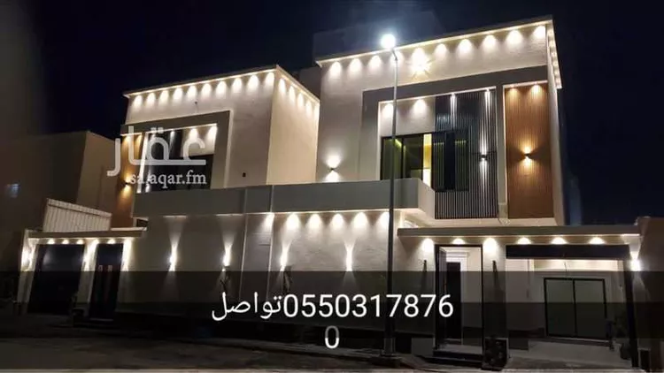 فيلا للبيع في شارع شارع حكيم بن حزام, حي الأندلس, مدينة المزاحميه, منطقة الرياض