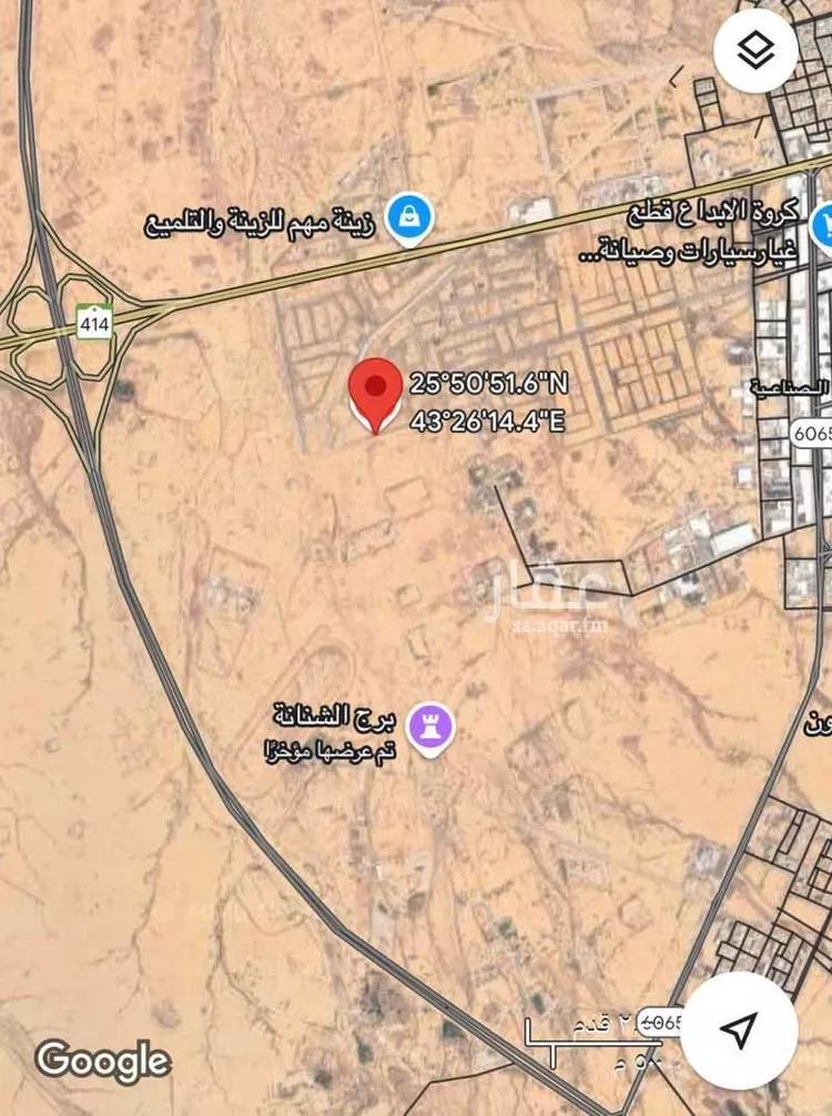 أرض للبيع في شارع زهير بن عمرو الهلالي, مدينة الشنانه, منطقة القصيم صورة 2