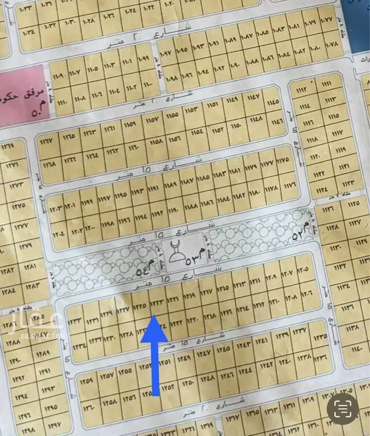 أرض للبيع في شارع العام, مدينة صعبر السفران الشرقيه والغربيه, منطقة مكة المكرمة صورة 3