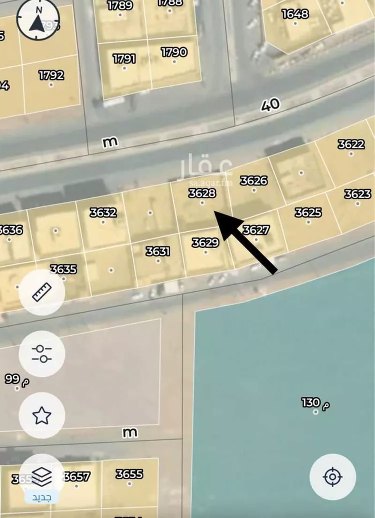أرض للبيع في شارع عمرو بن امية الضميري, حي المرجانية, مدينة رابغ, منطقة مكة المكرمة صورة 2