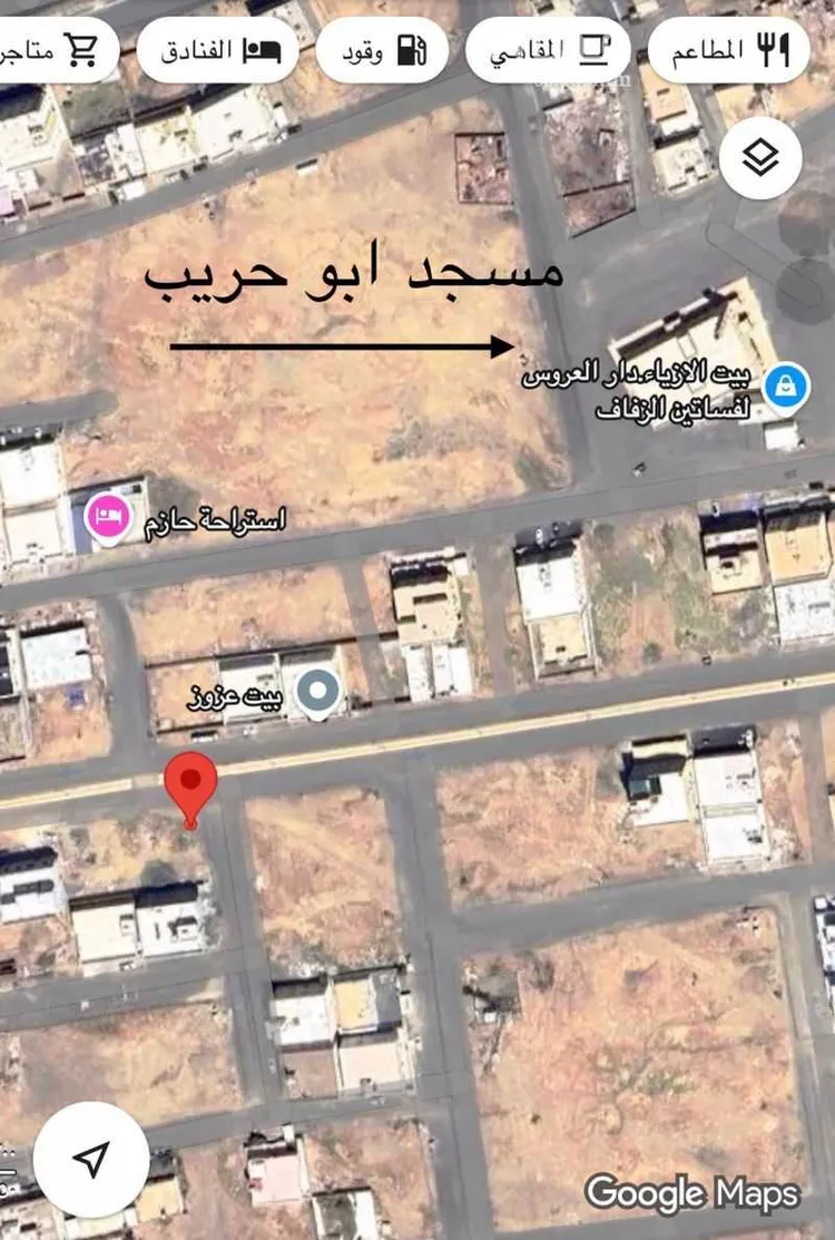 أرض للبيع في شارع ثابت بن عمرو بن زيد, حي المرجانية, مدينة رابغ, منطقة مكة المكرمة