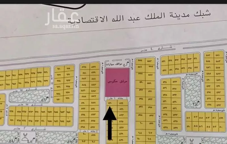 أرض للبيع في شارع مدينة الملك عبدالله الإقتصاديه 554, مدينة صعبر السفران الشرقيه والغربيه, منطقة مكة المكرمة
