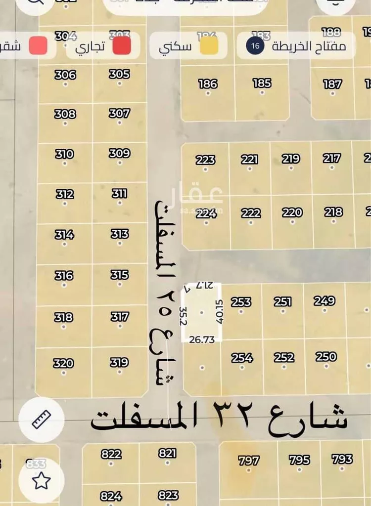 أرض للبيع في شارع العام, حي الصفوة, مدينة جدة, منطقة مكة المكرمة صورة 2