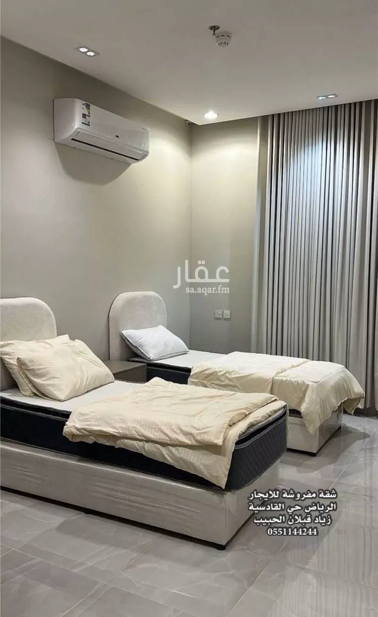 شقة للإيجار في شارع البسالة, حي القادسية, مدينة الرياض, منطقة الرياض صورة 3